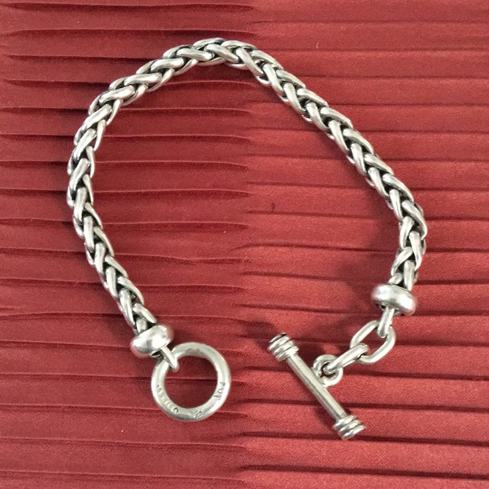 Solid Sterling Silver Bracelet - image 1